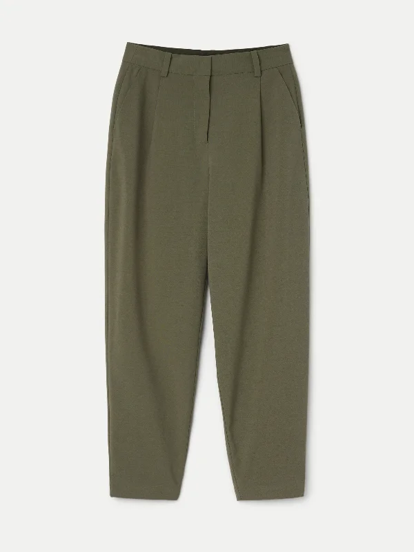 The Amelia Balloon Pant in Green