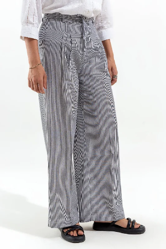 STRIPER WIDE LEG PANTS