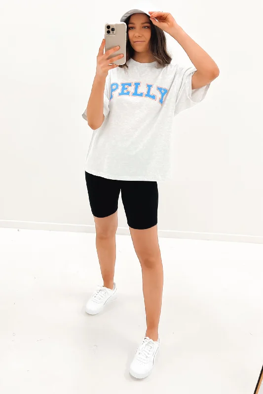 Collegiate Pelly Tee White Marle