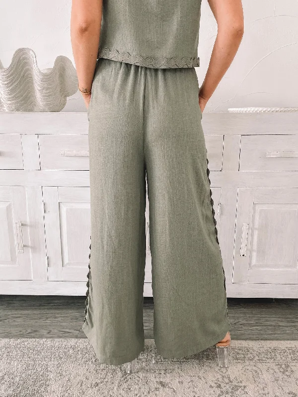 Dionysia Pants - Khaki