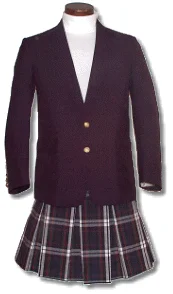 Girls Dress Blazer For Official School Uniform Sizes 4-16