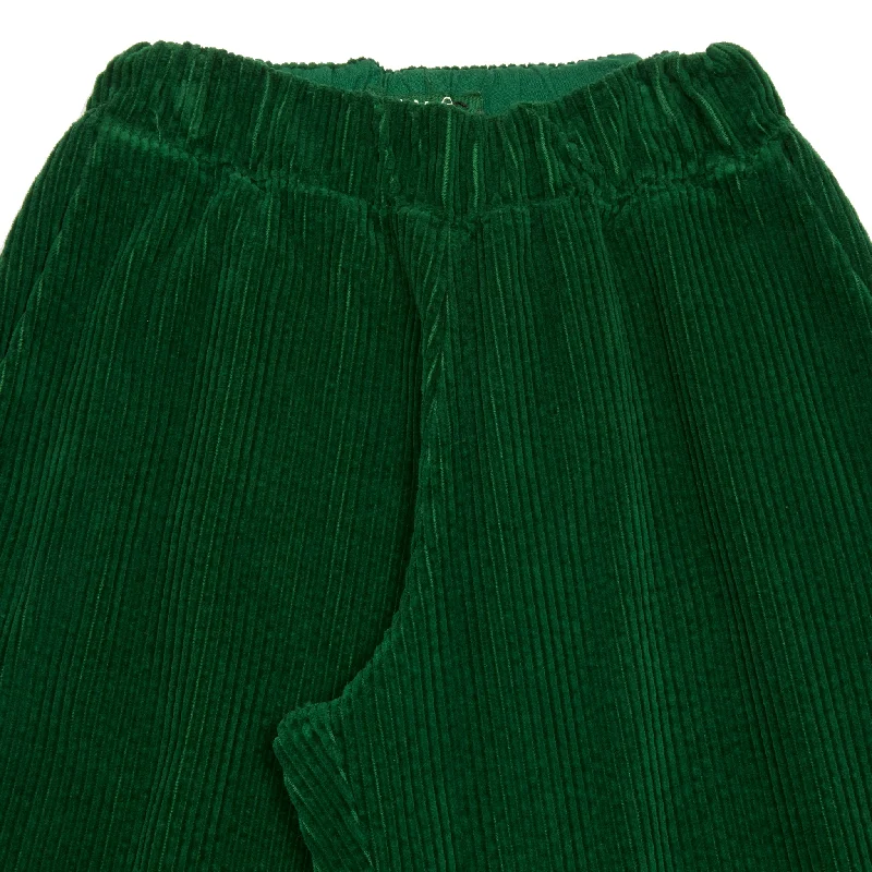 Labo Art Paride Velluto Trousers in Pino Green