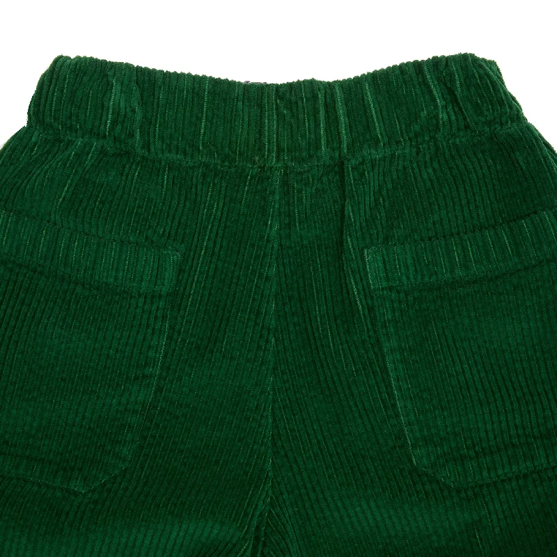 Labo Art Paride Velluto Trousers in Pino Green