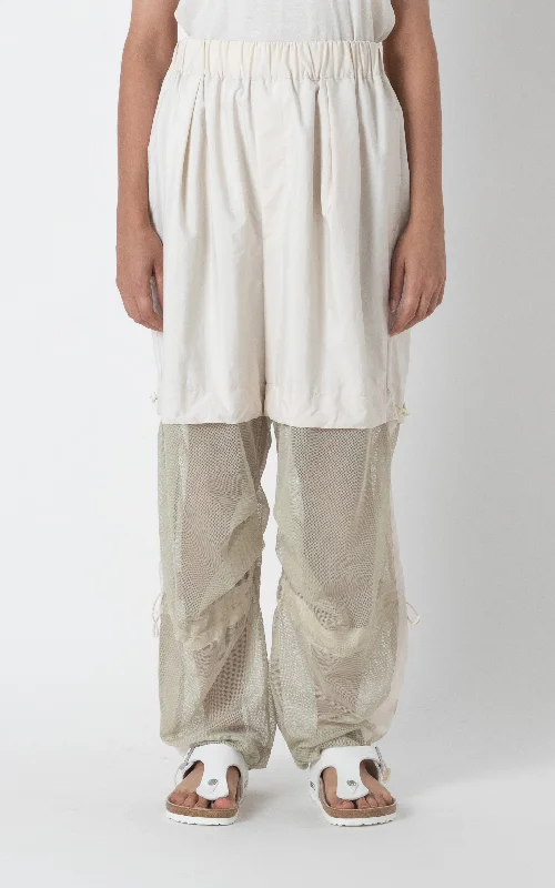 Mesh Comb.Pants