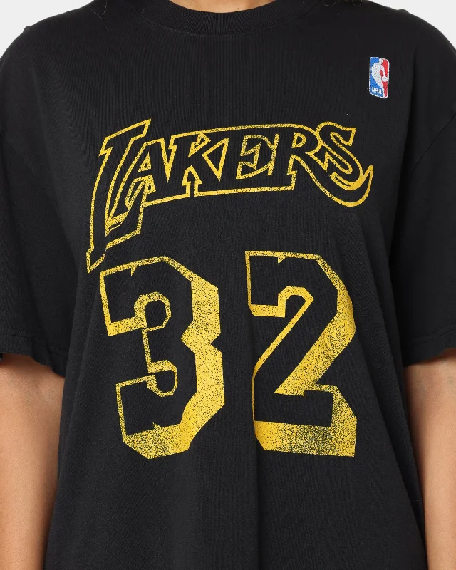 Mitchell & Ness Los Angeles Lakers Magic Johnson #32 N&N Vintage T-Shirt Faded Black