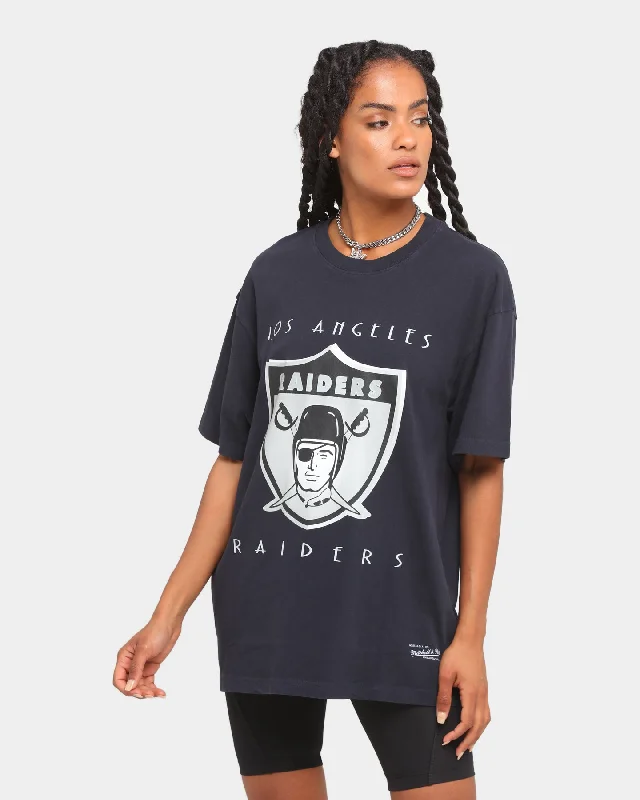 Mitchell & Ness Raider NFL LB Logo Vintage T-Shirt Black