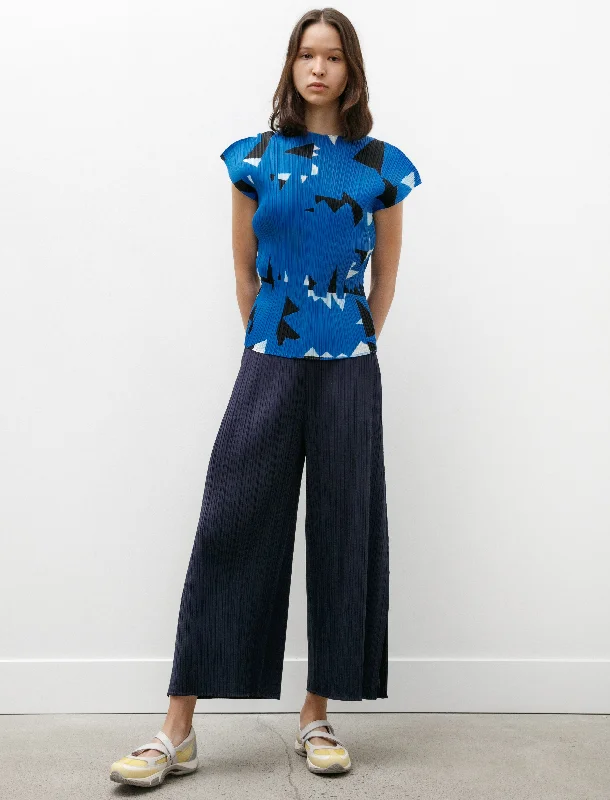 Monthly Colors Wide Leg Pants Dark Navy