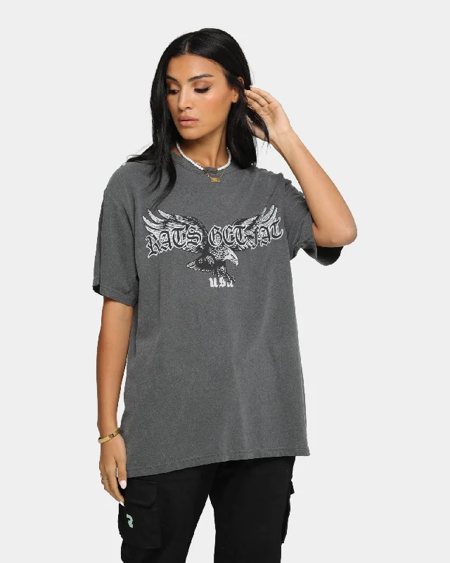 Rats Get Fat Metal Eagle Vintage T-Shirt Pepper