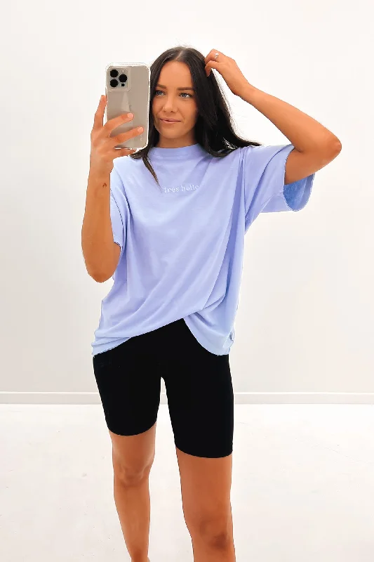 Retro Eve Short Sleeve Tee Blue