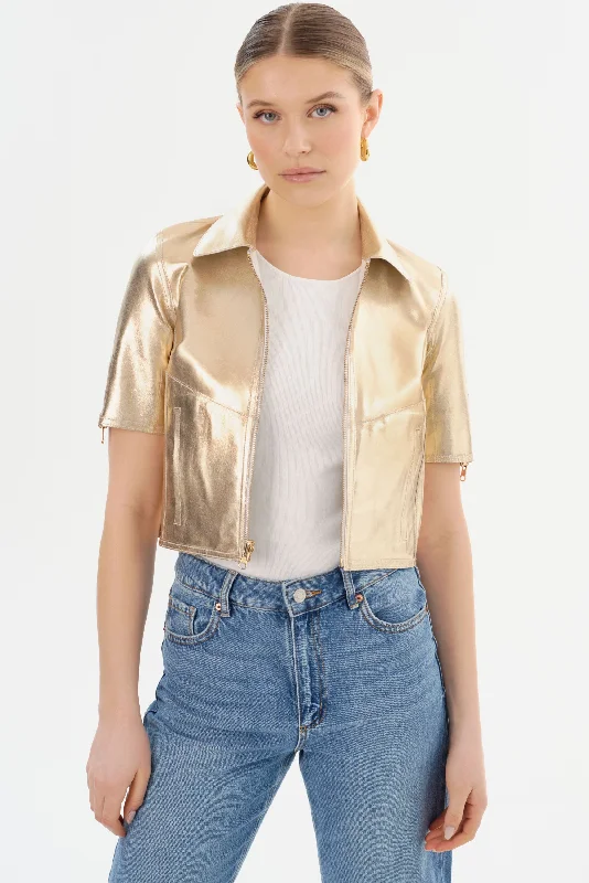 SEVANA | Reversible Leather Jacket