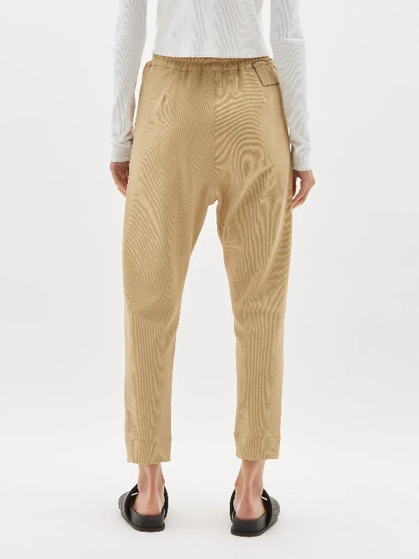 stretch twill tapered pant