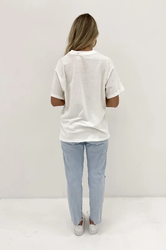 Sundream Oversized Tee Vintage White