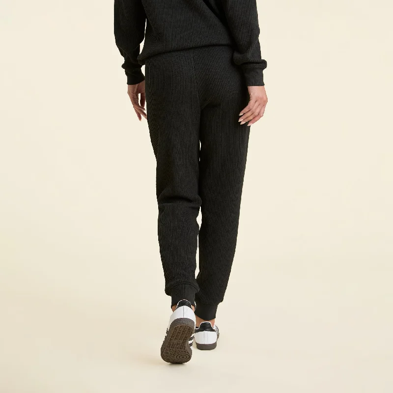 Waffle Jogger | Black