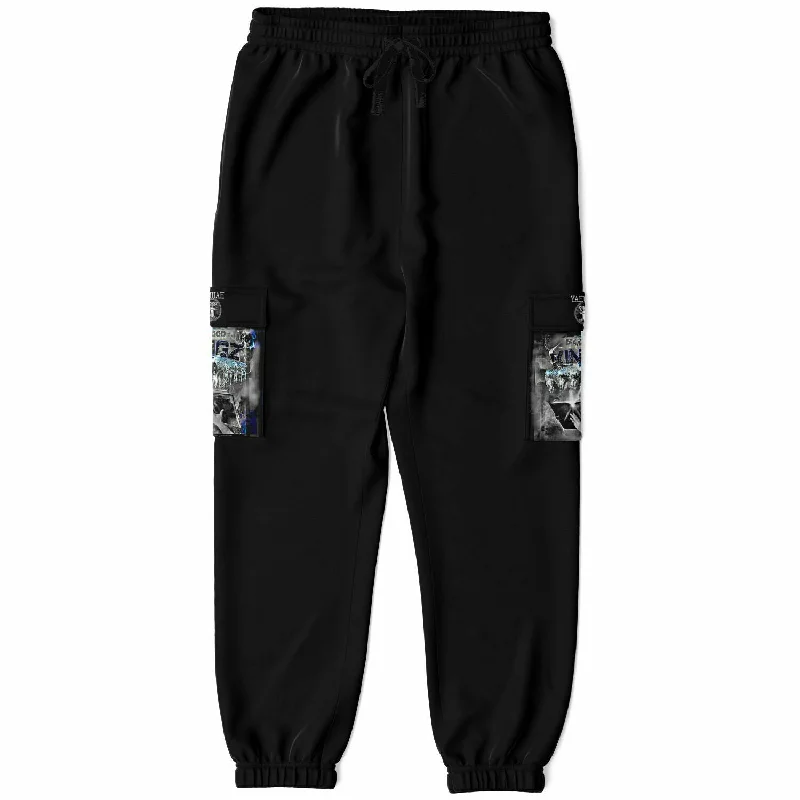 144,000 KINGZ 01-03 Men's Designer Athletic Cargo Sweatpants