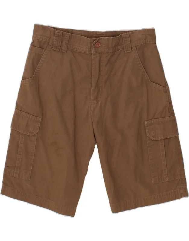 DECATHLON CREATION Womens Cargo Shorts EU 38 Medium W30 Brown Cotton