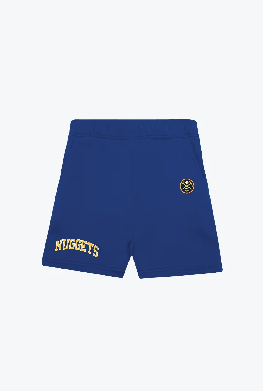 Denver Nuggets Playoffs Fleece Shorts - Royal