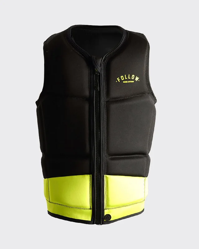 Follow Division Impact Vest - Black/Slime