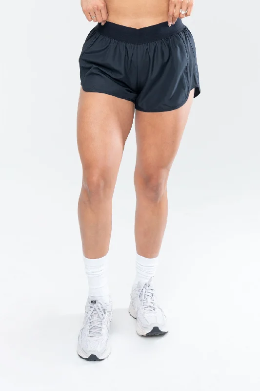 SOL LINERLESS TRACKS SHORTS - ONYX