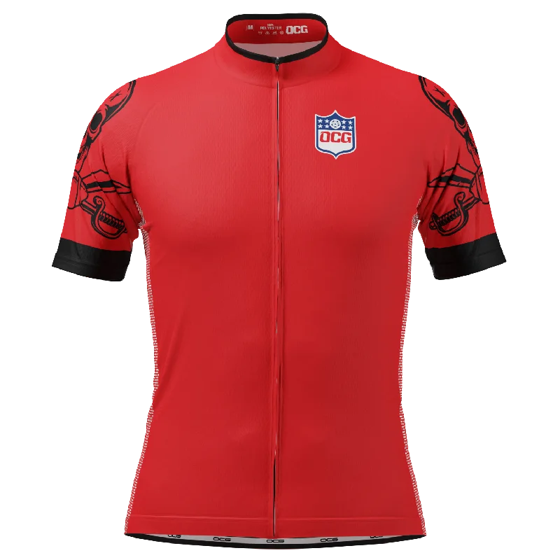 Men's Tampa Football Short Sleeve Cycling Jersey