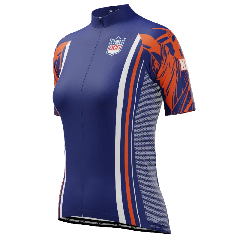 Women's Giant Football Short Sleeve Cycling Jersey