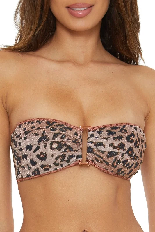 BECCA ZANZIBAR BANDEAU BIKINI TOP Cut-out bikini top, Sexy, Trendy, Comfortable