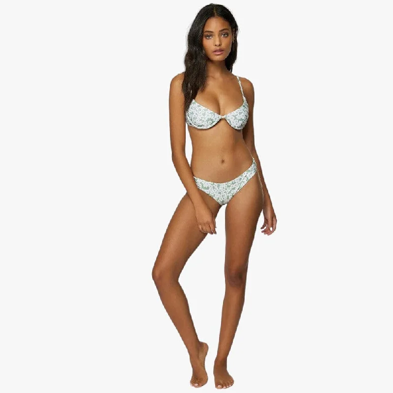 Oneill Womens Brigette Bikini Green Floral Bohemian bikini, Boho, Trendy, Chic