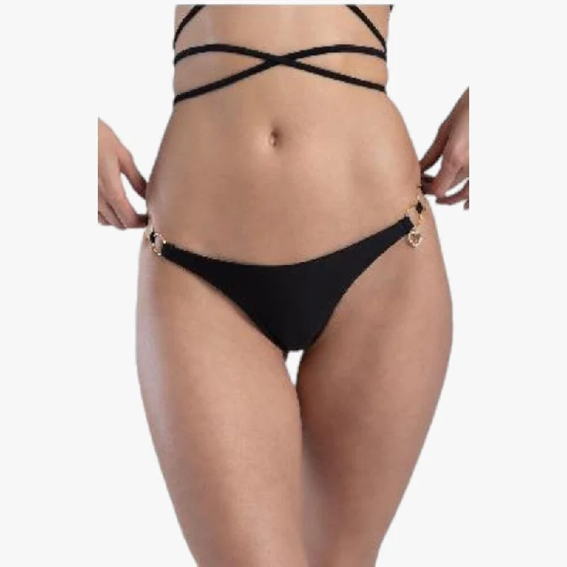 Sissy Boy Bikini Bottom Black Ring Detail Bikini with straps, Adjustable, Comfortable, Trendy Sissy Boy Bikini Bottom Black Ring Detail Bikini with straps, Adjustable, Comfortable, Trendy