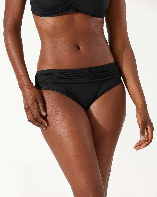 Tommy Bahama Pearl High Waist Sash Bikini Bottom - Black* Scoop neck bikini, Comfortable, Sexy, Trendy Tommy Bahama Pearl High Waist Sash Bikini Bottom - Black* Scoop neck bikini, Comfortable, Sexy, Trendy
