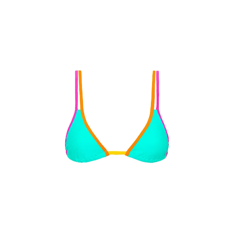 Twin Strap Bralette Bikini Top - Confetti Sheer bikini, Sexy, Trendy, Comfortable