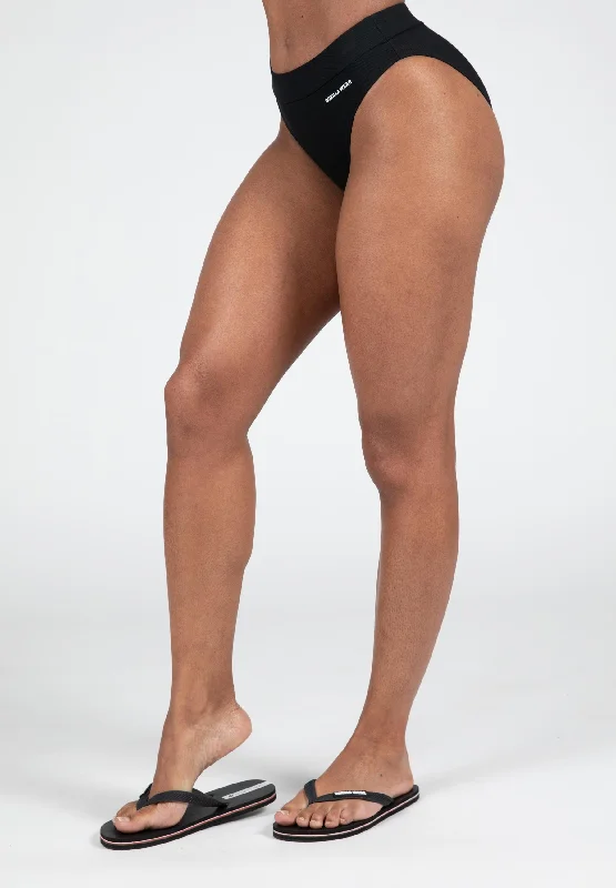 Summerville Bikini Bottom - Black Neon bikini, Vibrant, Bold, Sexy