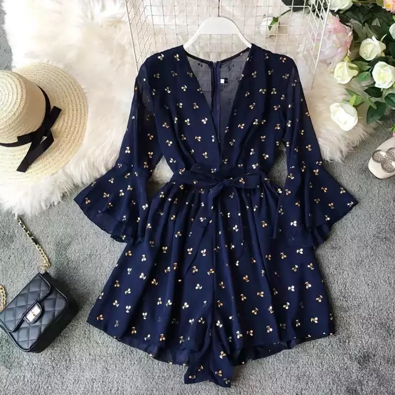 Vivian Bohemian Playsuit Strap jumpsuit, Simple design, Casual, Everyday wear
