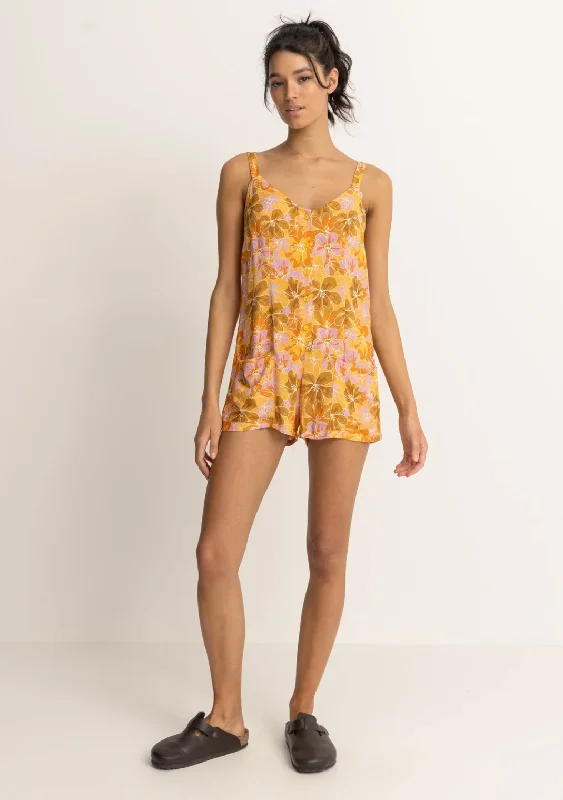Mahana Floral Playsuit Vintage jumpsuit, Retro style, Trendy, Fashionable