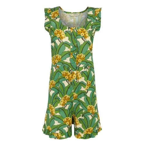Regatta Womens/Ladies Orla Kiely Tropical Playsuit Printed jumpsuit, Bold design, Summer style, Chic Regatta Womens/Ladies Orla Kiely Tropical Playsuit Printed jumpsuit, Bold design, Summer style, Chic