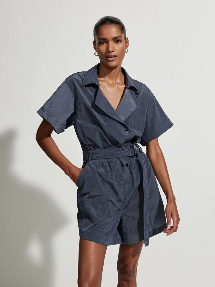 Belle Boxy Playsuit Striped wide leg jumpsuit, Relaxed fit, Comfortable, Fashionable Belle Boxy Playsuit Striped wide leg jumpsuit, Relaxed fit, Comfortable, Fashionable