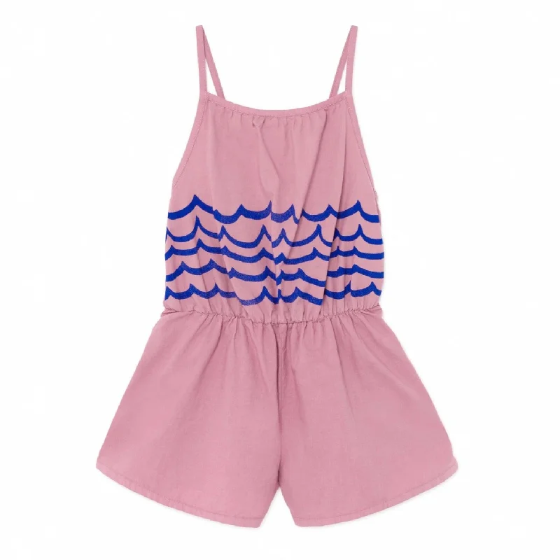 Waves Woven Playsuit Denim jumpsuit, Classic design, All-season, Casual