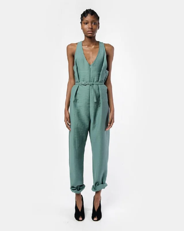 Buxton Jumpsuit in Sage Wrap-around jumpsuit, Elegant, Feminine, Comfortable