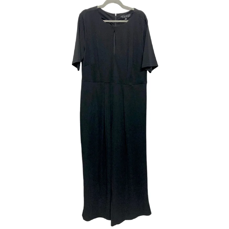 Jumpsuit By Eloquii In Black, Size: 18 Floral pattern jumpsuit, Feminine, Elegant, Stylish Jumpsuit By Eloquii In Black, Size: 18 Floral pattern jumpsuit, Feminine, Elegant, Stylish