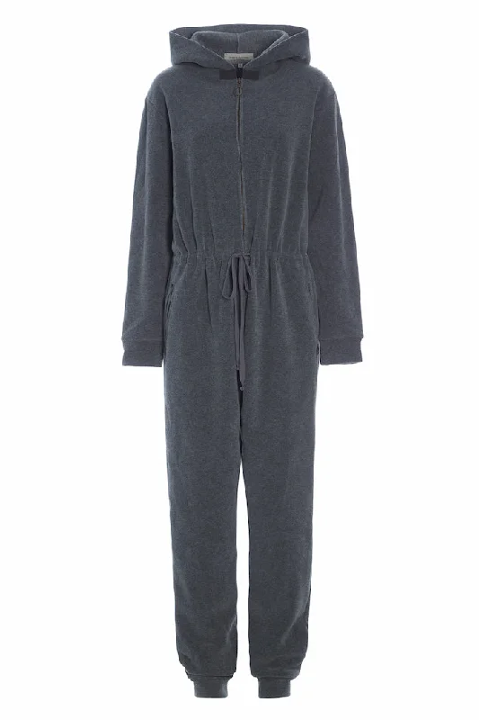 JUMPSUIT WOMEN - 3900 - GREY Minimalist jumpsuit, Sleek, Stylish, Casual