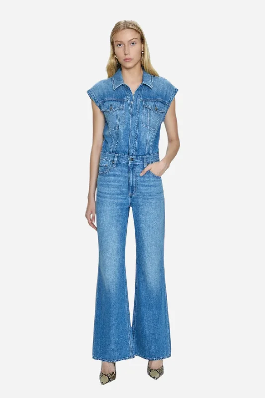 Pistola Lennox Jumpsuit in Vacancy Classic denim jumpsuit, Street style, Comfortable, Trendy Pistola Lennox Jumpsuit in Vacancy Classic denim jumpsuit, Street style, Comfortable, Trendy