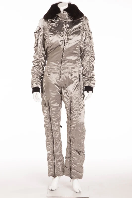 RLX - Silver Ski Jumpsuit - M Black jumpsuit, Formal wear, Evening outfit, Classic