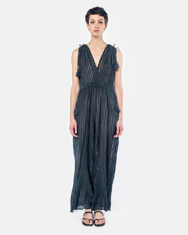 Tallis Jumpsuit in Indigo Summer boho jumpsuit, Relaxed fit, Comfortable, Stylish