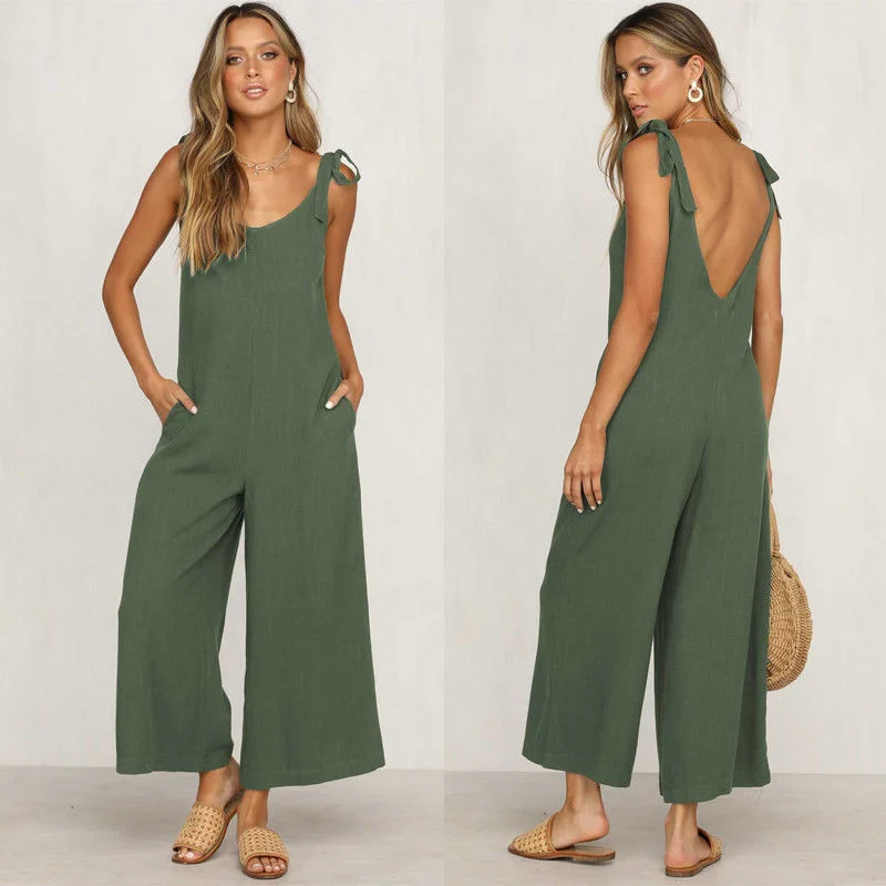 Women Casual Loose Jumpsuit Long-sleeve jumpsuit, Fall fashion, Warm, Stylish